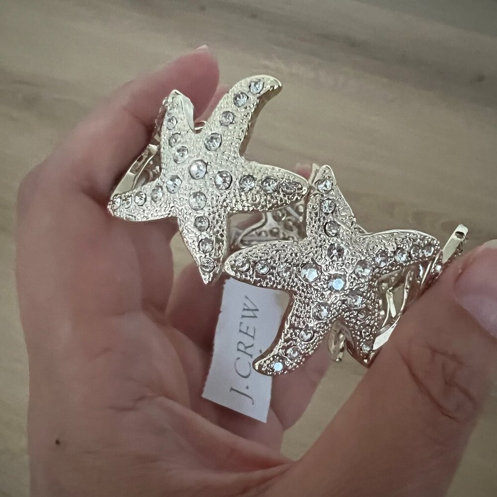 NWT J. Crew Starfish bracelet